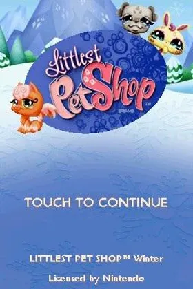 Littlest Pet Shop - Winter (USA) (En,Fr,Es) screen shot title